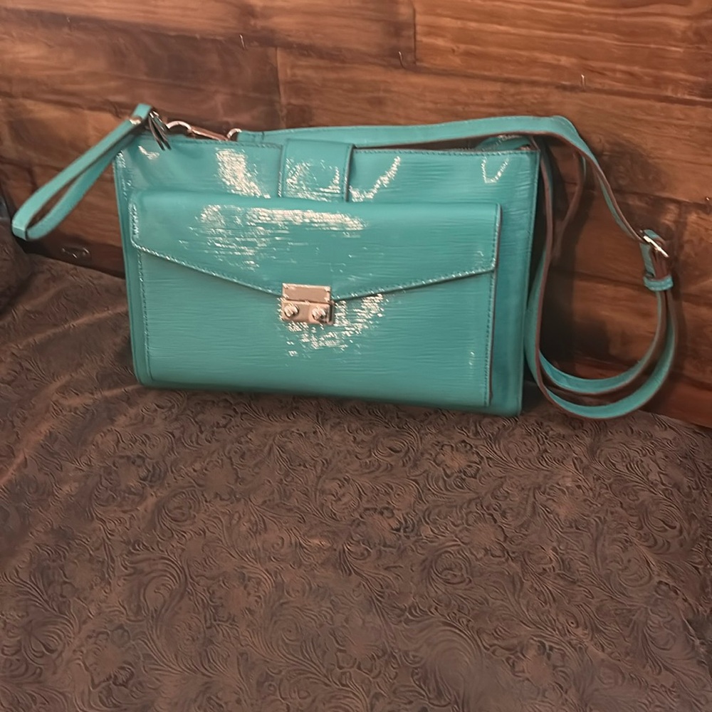 Melie Bianco Orange Purse